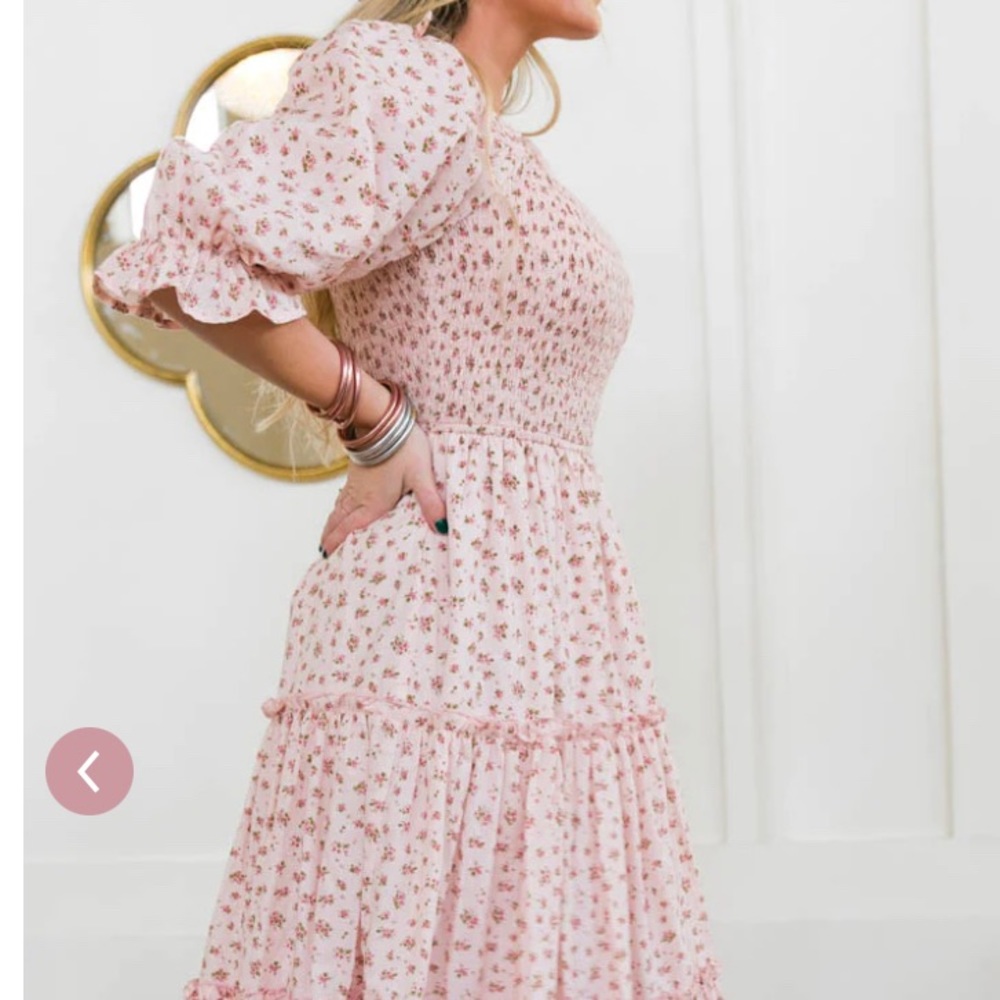 IVY CITY CO Madeline dress in pink